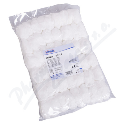 Linon Tampon stáčený nesterilní 20 x 19 cm 100 kusů