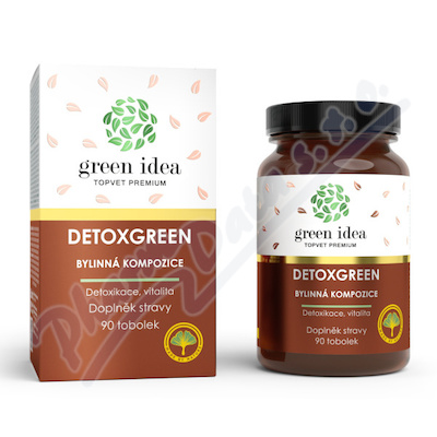 Green idea Detoxgreen bylinná kompozice 90 tobolek