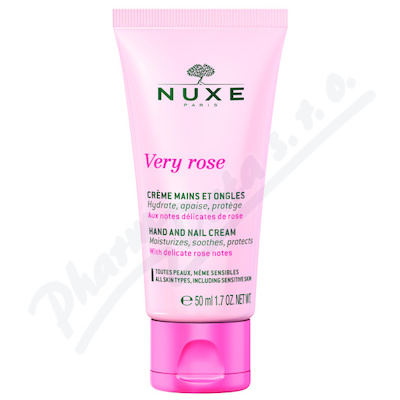 Nuxe Very Rose Krém Na Ruce A Nehty 50ml