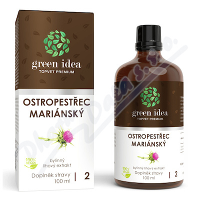 Green Idea Ostropestřec Mariánský lihový extrakt 100ml