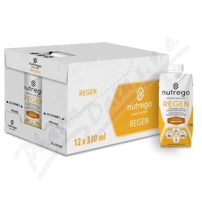 Nutrego Regen příchuť cappuccino perorální roztok 12x330ml