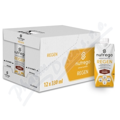 Nutrego Regen příchuť čokoláda perorální roztok 12x330ml