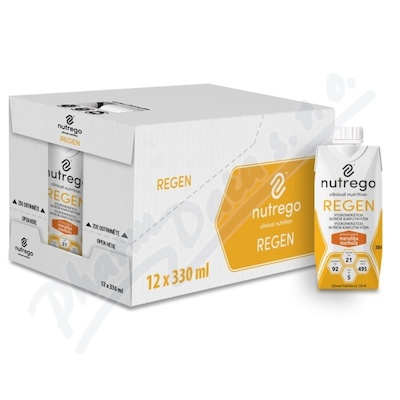 Nutrego Regen Příchuť meruňka perorální roztok 12x330ml