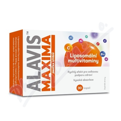Alavis Maxima Liposomální vitaminy 30 kapslí