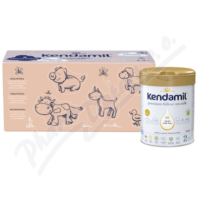 Kendamil Premium 2 kojenecké mléko HMO 3x800g+dárek