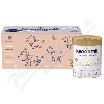 Kendamil Premium 4 batolecí mléko HMO 3x800g+dárek