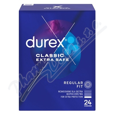 Durex Classic Extra Safe prezervativ 24 ks