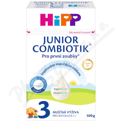 Hipp 3 Junior Combiotik Mléčná výživa 500 g