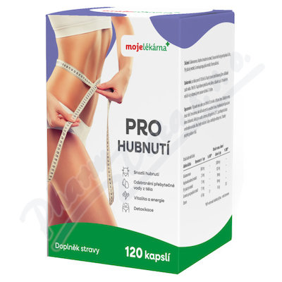 Pro hubnutí 120 kapslí Moje lékárna