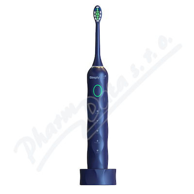 SimplyMed Gum Master sonický elektrický zubní kartáček modrý