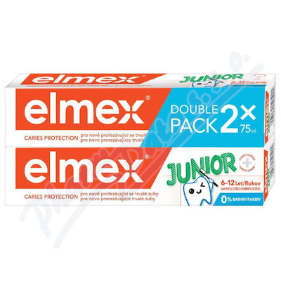 Elmex Junior zubní pasta duo 2x75 ml