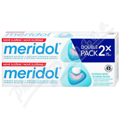 Meridol zubní pasta duo 2 x 75 ml