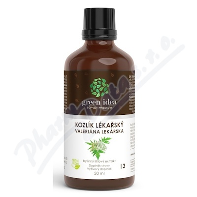Green Idea Kozlík Lékařský Bylinný Extrakt 50ml