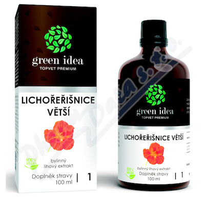 Green idea Lichořeřišnice větší bylinný lihový extrakt 100 ml
