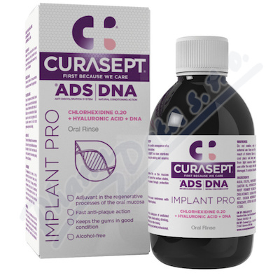 Curasept Ads Dna Implant Pro ústní Voda 200ml