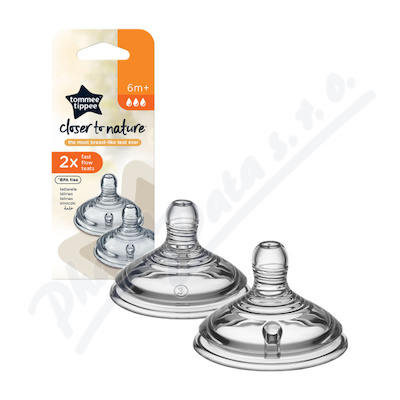Tommee Tippee CTN Savička rychlý průtok 6m+ 2 kusy
