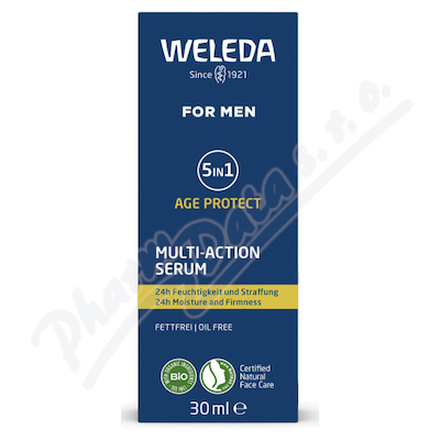 Weleda For Men 5v1 Multifunkční pleťové sérum BIO 30 ml