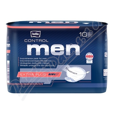 Bella Control Men inkontinenční vložky extra plus 10ks