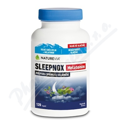Naturevia Sleepnox Melatonin 120 kapslí