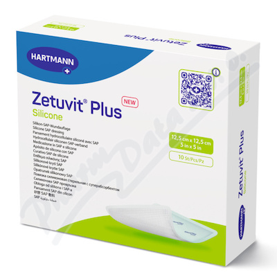 Zetuvit Plus Silicone 12,5x12,5cm,10ks