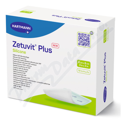 Zetuvit Plus Silicone 8x8cm,10ks