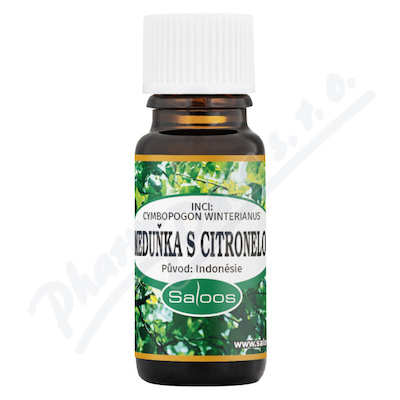 Saloos Meduňka s citronelou esenciální olej 10 ml