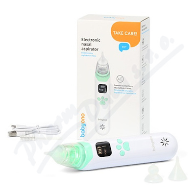 Babyono Odsávačka nosních hlenů elektrická USB