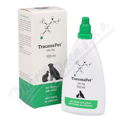 Traumapet Kapky Do Uší S Ag 100ml