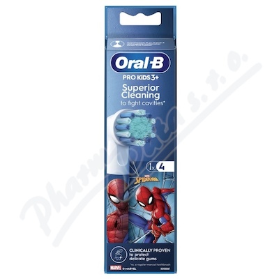 Oral-B EB 10-4 Spiderman náhradní hlavice 4ks
