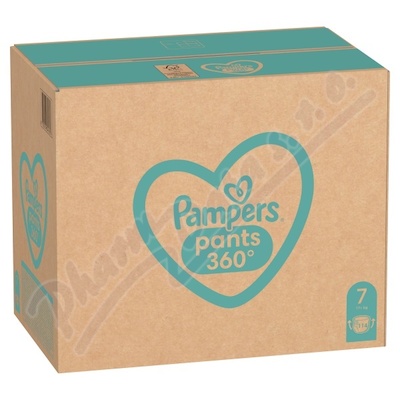 Pampers Pants 7 Plenkové Kalhotky 17 kg+ 114 ks