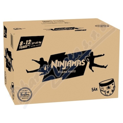 Ninjamas Pyjama Pants Plen.kalh.27-43kg Space 54ks