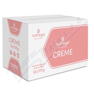 Nutrego Creme S příchutí oříšek perorální roztok 12x175g