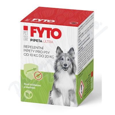 Pet Fyto Pipeta Ultra pes 10-20 kg 3 x 10 ml