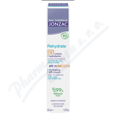 Jonzac Rehydrate BB krém medium SPF10 BIO 40ml
