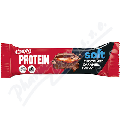 Corny Protein soft čokoláda-karamel 45g