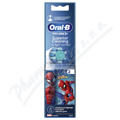 Oral-b Spiderman Pro Kids 3+ Náhradní Hlavice 2ks