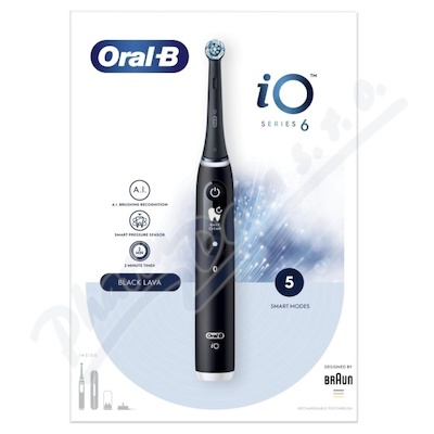 Oral-B iO Series 6 Black Onyx elektrický kartáček