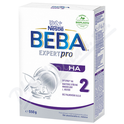 Beba ExpertPro HA 2 pokračovací mléčná kojenecká výživa 550 g