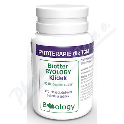 Biotter Byology Klídek 30 tablet