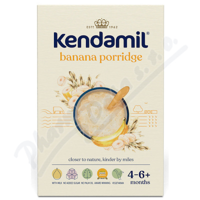 Kendamil mléčná kaše s banánem 150 g 4-6 m+