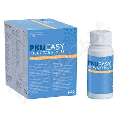 Pku Easy Microtabs Plus tablety s prodlouženým uvolňováním 6x100g