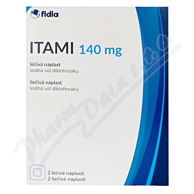 Itami 140mg léčivé náplasti 2ks