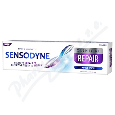 Sensodyne Clinical Repair Active White zubní pasta 75 ml