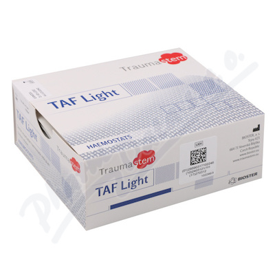 Prostředek Hemostatický - Traumacel Taf Light, Traumastem Taf Light (pokrytí 7,5 cm2) sterilní vstře