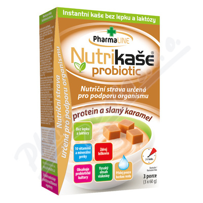 Nutrikaše probiotic protein a slaný karamel 3x 60 g
