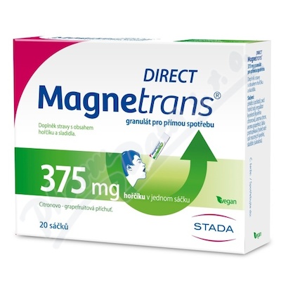 Magnetrans Direct 375mg 20 sáčků