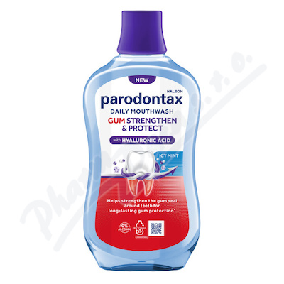 Parodontax Gum Posílení a ochrana dásní ústní voda Icy Mint 500ml