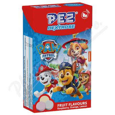 PEZ Dextrose hroznový cukr malina pomeranč citron 30 g