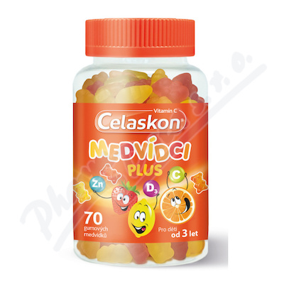 Celaskon Medvídci Plus pro děti od 3 let 70 kusů