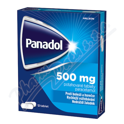Panadol 500mg 12 potahovaných tablet